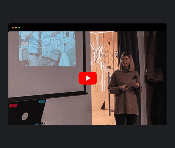 Meetup presentation slide about building a UI Kit