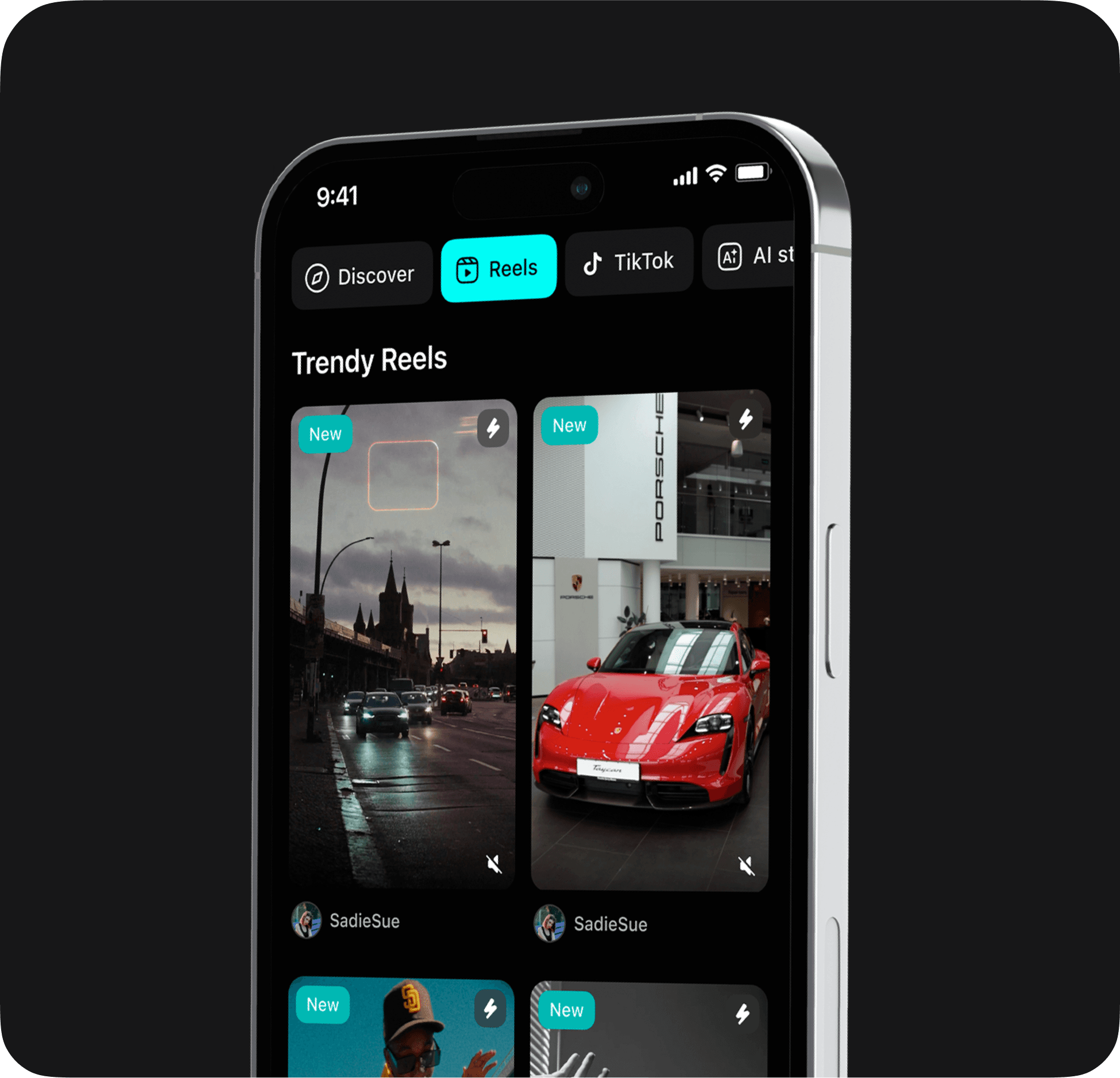 Reels share flow screen 1