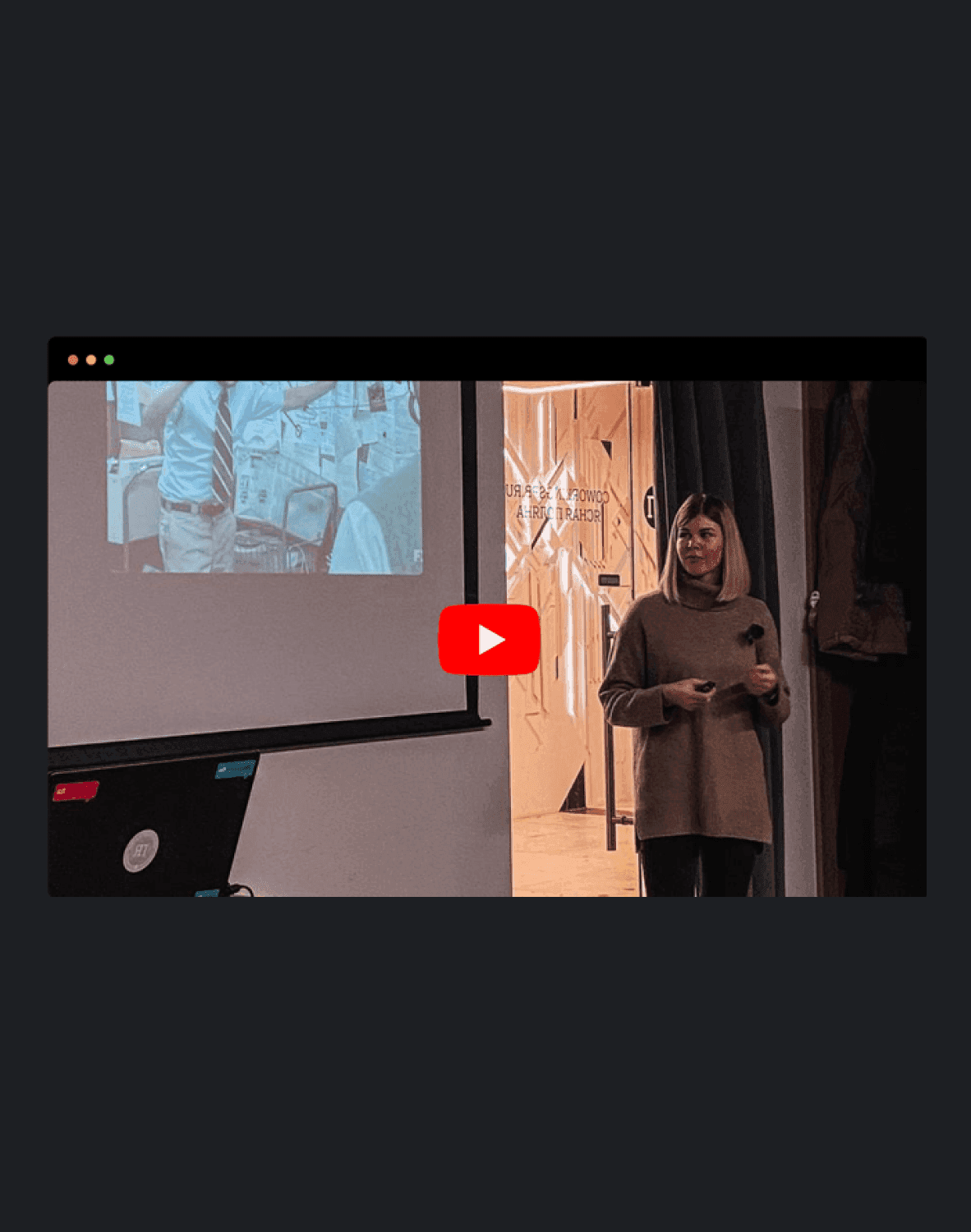 Meetup presentation slide about building a UI Kit