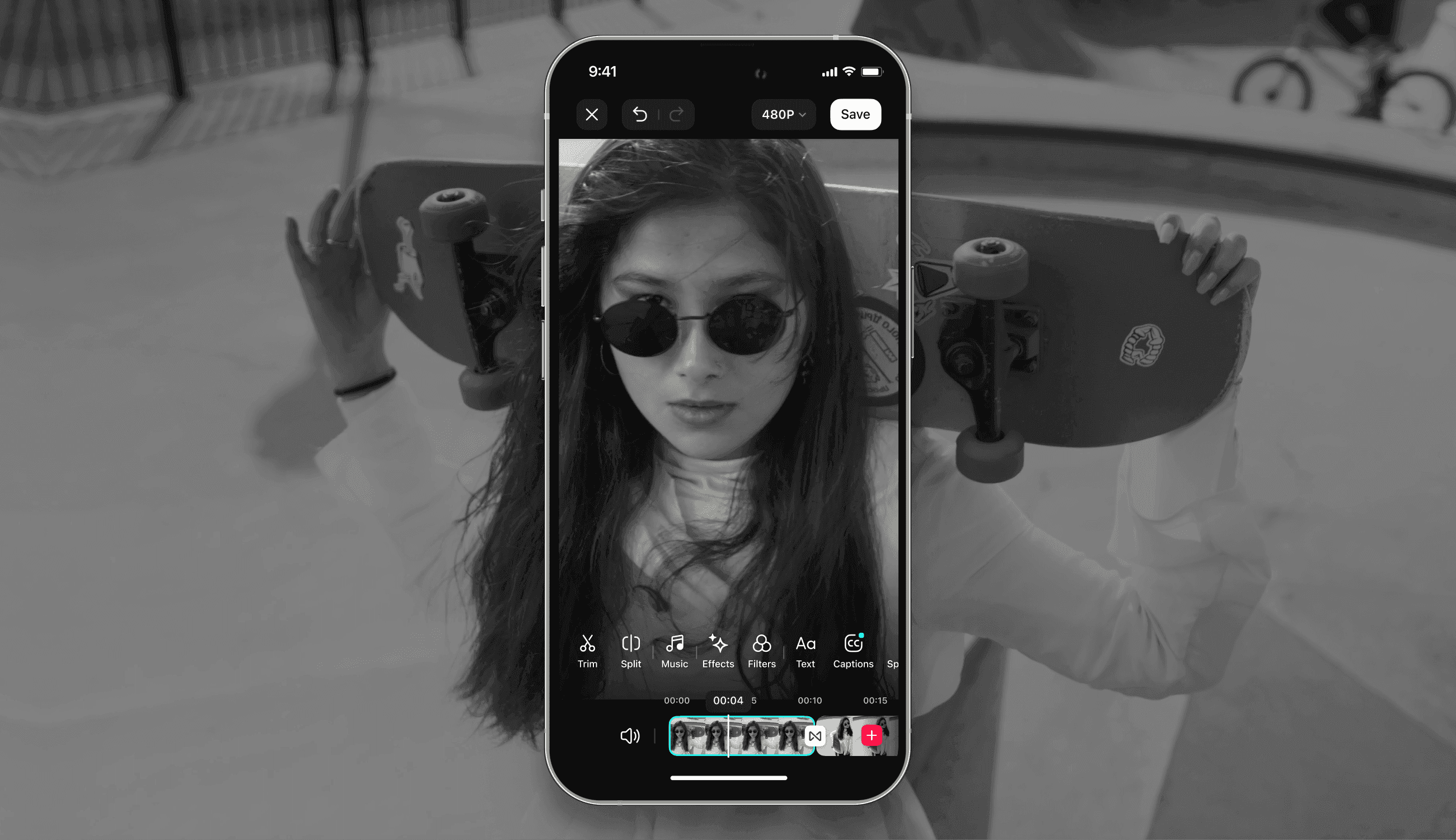 VIDS app redesign product screenshot
